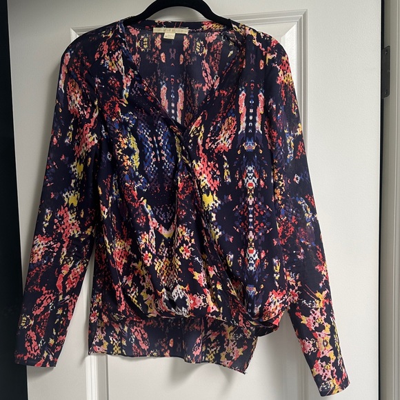 Cooper & Ella Multicolor Abstract Blouse - Picture 1 of 5